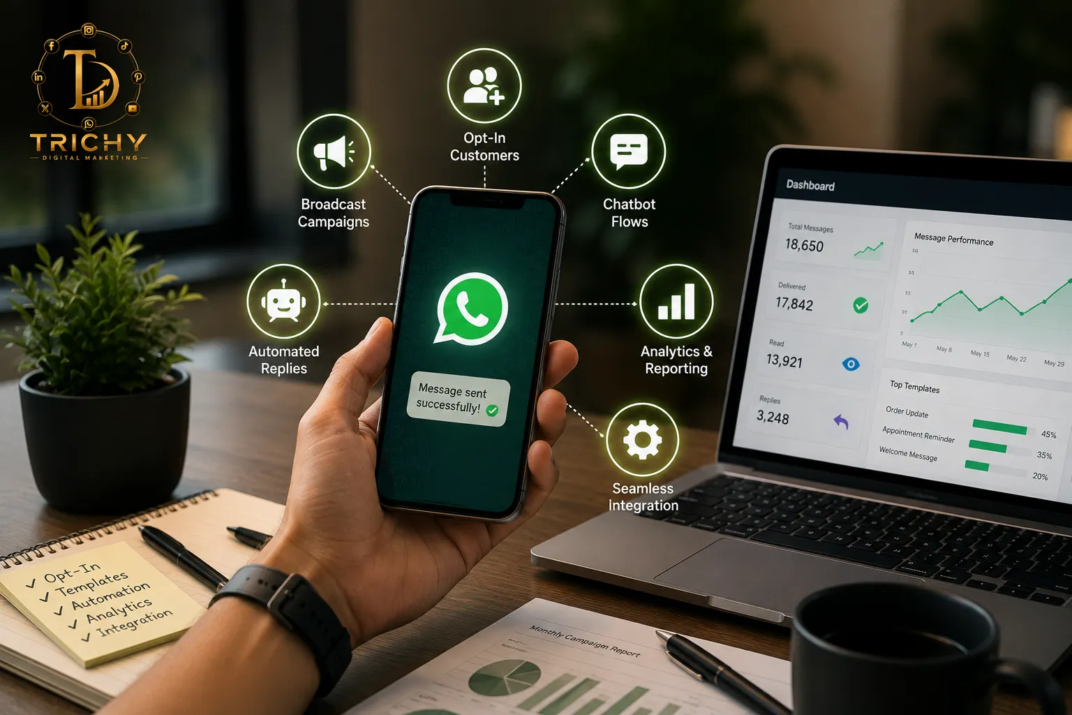 WhatsApp Business API compliance and message security